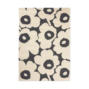 Unikko Outdoor-Teppich - Charcoal-white, 200x280 cm - Marimekko