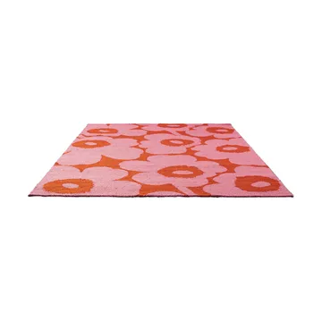 Unikko Outdoor-Teppich - Pink-orange, 140x200 cm - Marimekko
