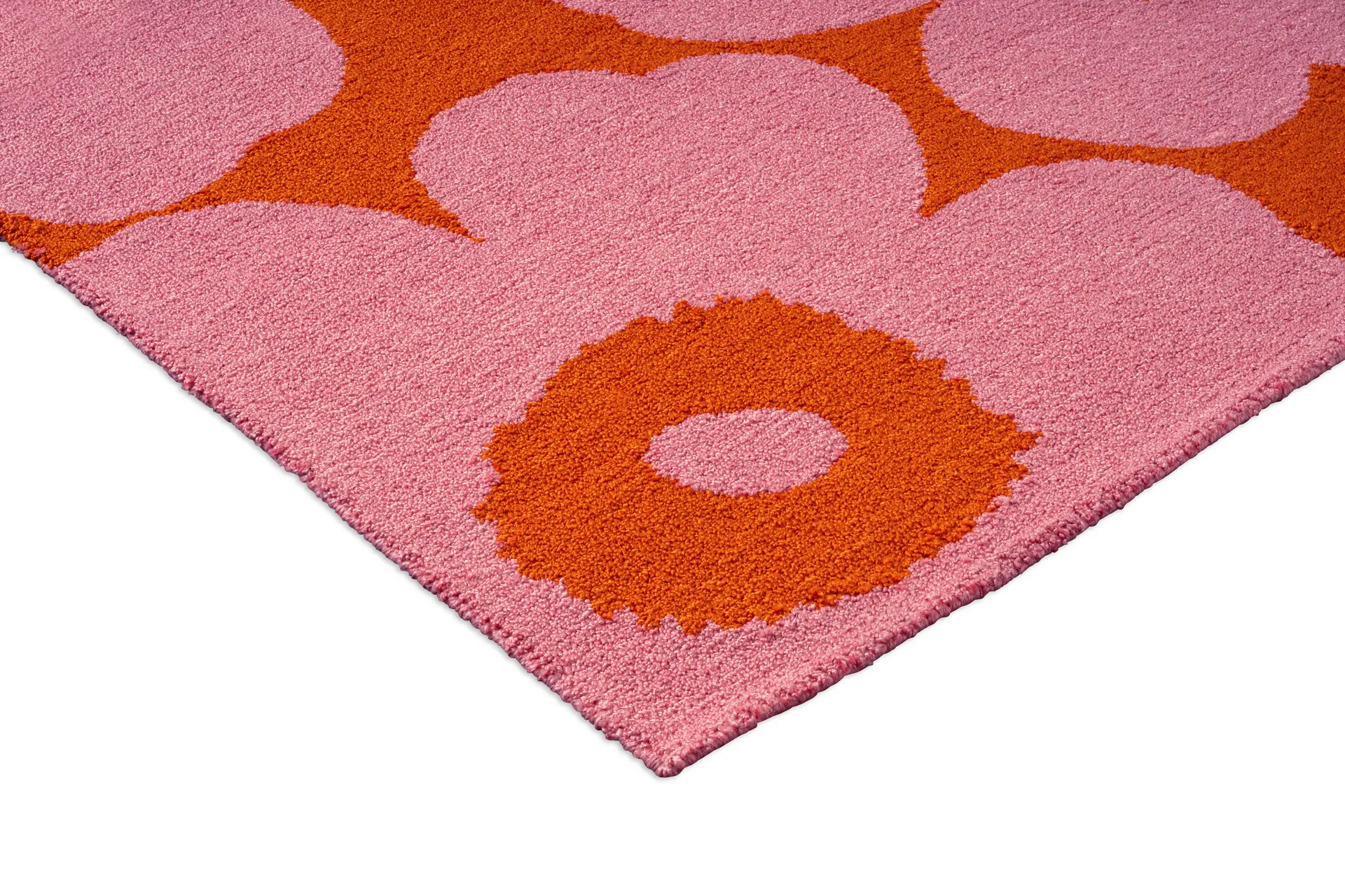 Unikko Outdoor-Teppich, Pink-orange, 160x230 cm Marimekko