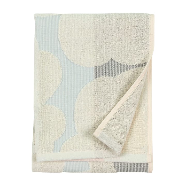 Unikko Ralli Handtuch off white-peach-blue, 50 x 70cm Marimekko