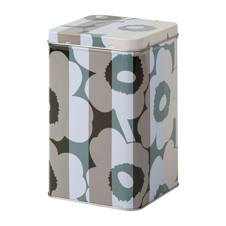 Unikko Ralli Verwahrungsbox  17,5cm - Cream-light sky-dusty rose - Marimekko