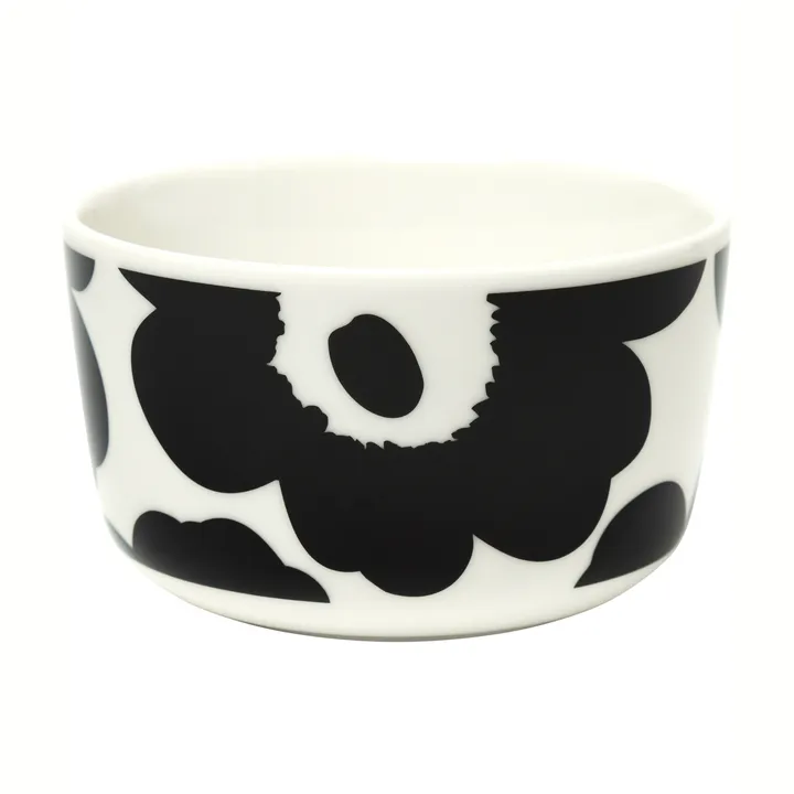 Unikko Schale 2,5 dl - Schwarz-weiß - Marimekko