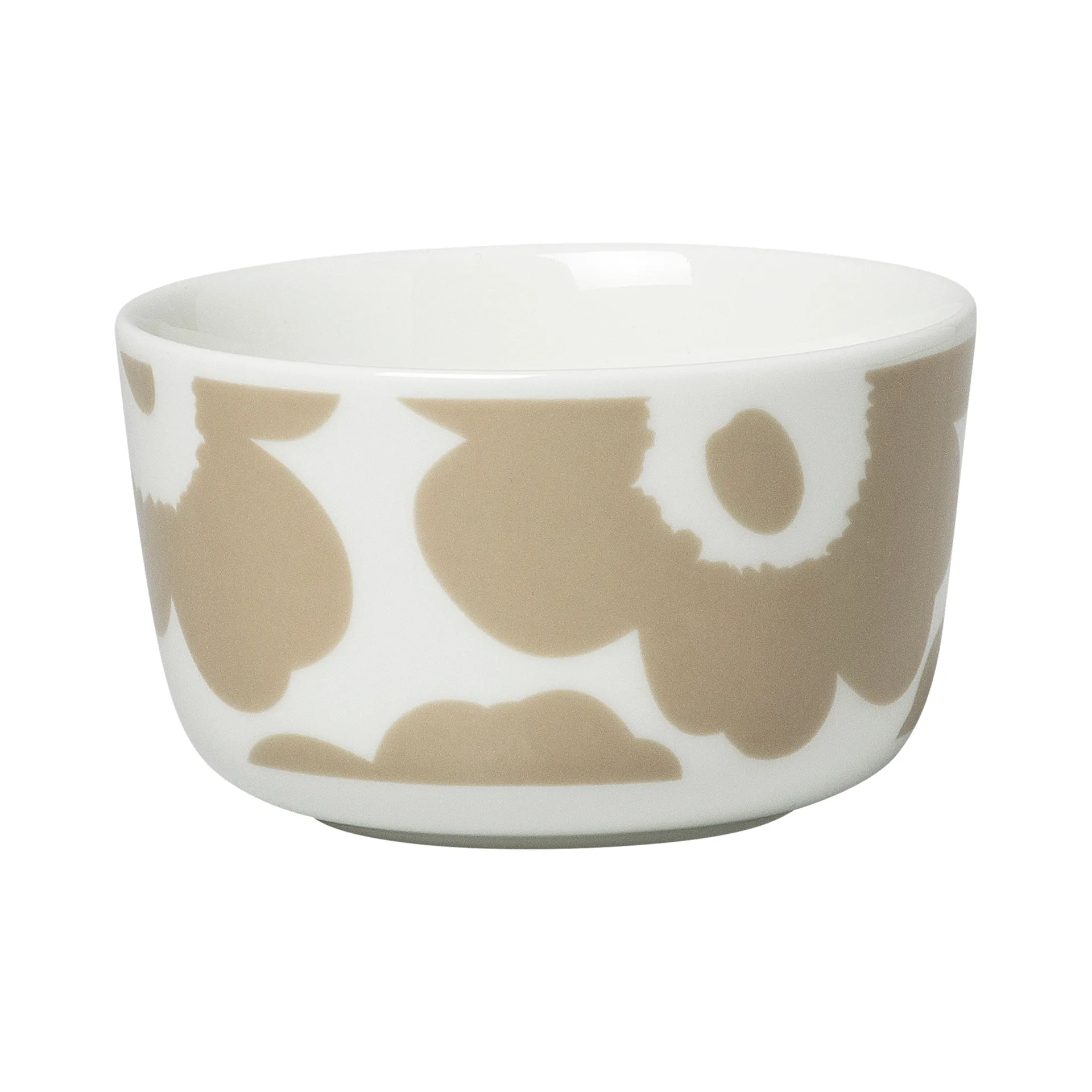 Unikko Schale 2,5dl, Weiß-beige Marimekko