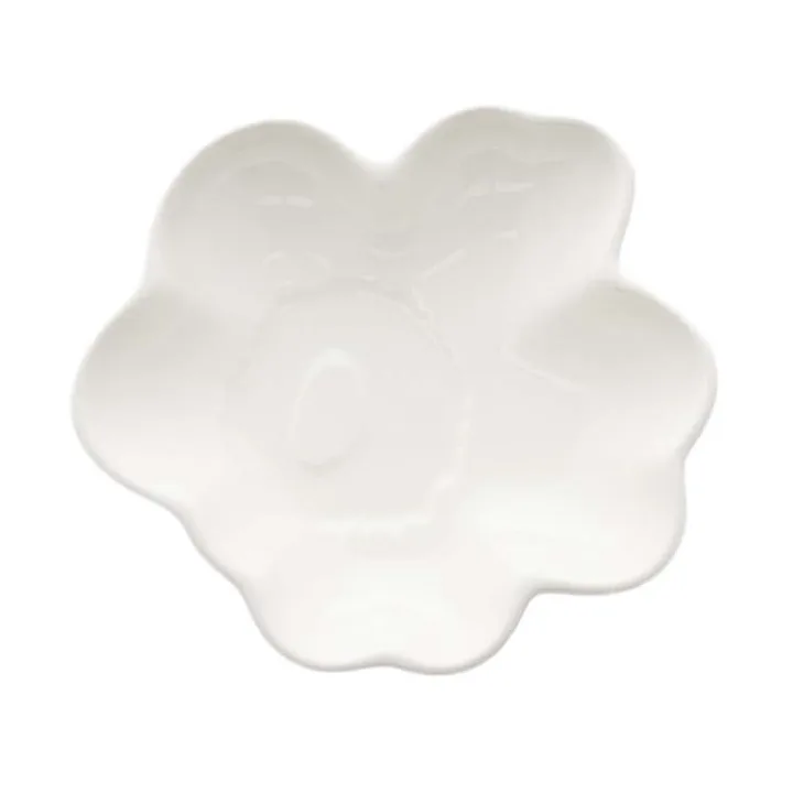 Unikko shape Teller 9 cm - Weiß - Marimekko