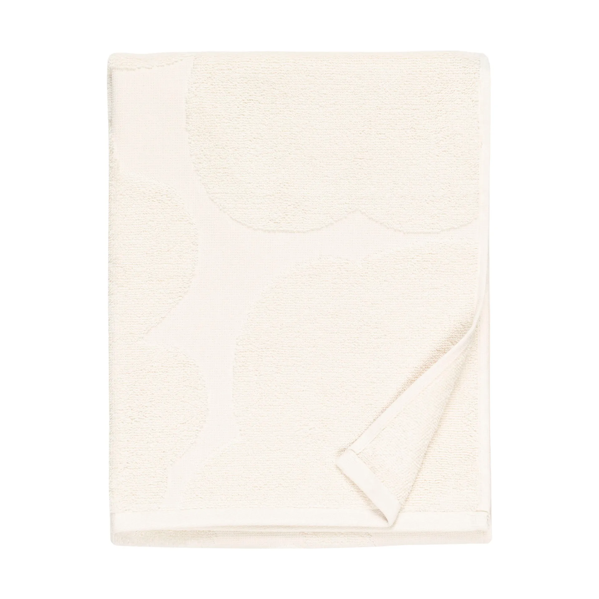 Unikko Solid Handtuch 50x70 cm, Ecru Marimekko