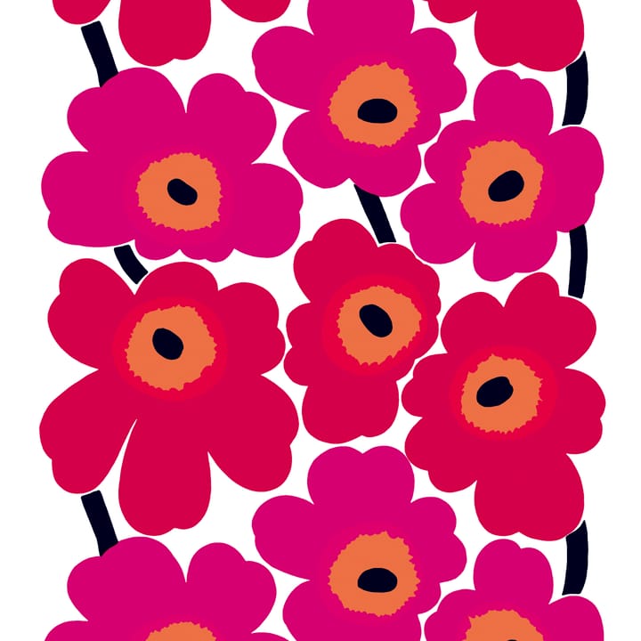 Unikko Stoff - Rot - Marimekko