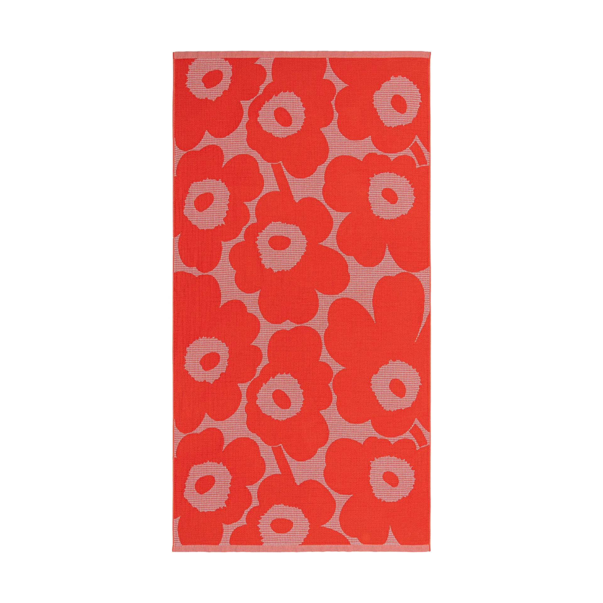 Unikko Strandhandtuch 96,5x180 cm, L. Blue-Orange Marimekko