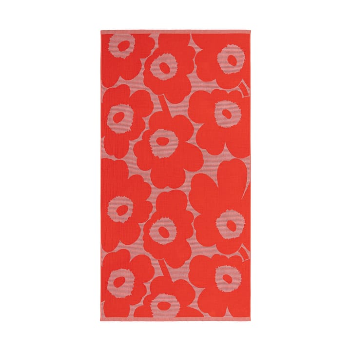 Unikko Strandhandtuch 96,5x180 cm, L. Blue-Orange Marimekko