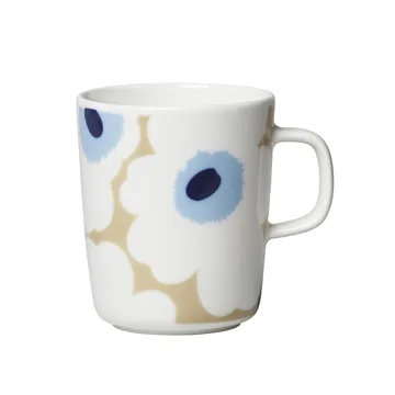 Unikko Tasse 25 cl - Beige-offwhite-blau - Marimekko