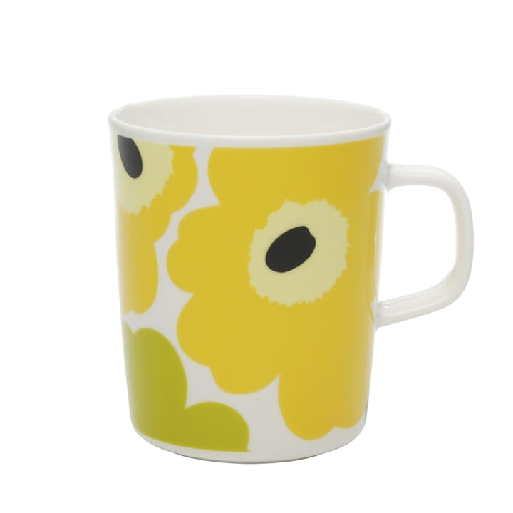 Unikko Tasse 25 cl - Limettengrün-weiß - Marimekko