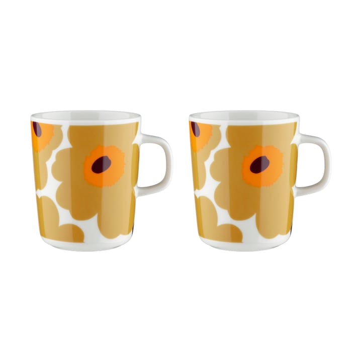 Unikko Tasse 2,5 dl 2er-Pack - Weiß - Marimekko