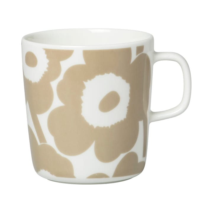 Unikko Tasse 40 cl - Weiß -beige - Marimekko