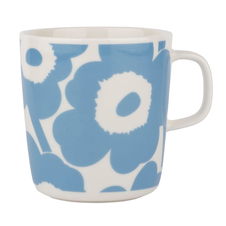 Unikko Teetasse 4dl, White-sky blue Marimekko