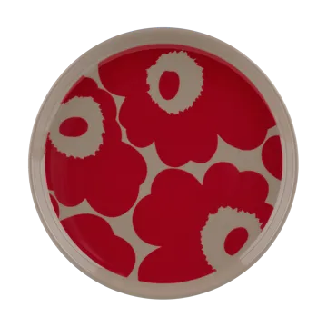 Unikko Teller Ø13,5cm - Terra-red - Marimekko