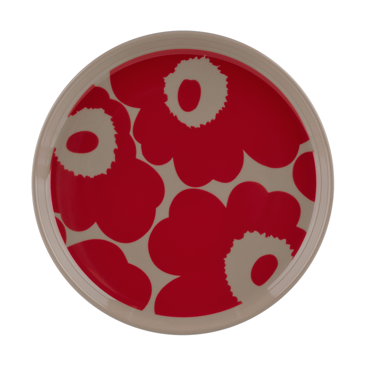 Unikko Teller Ø13,5cm, Terra-red Marimekko