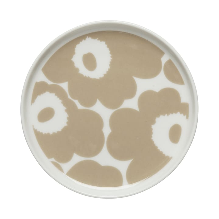 Unikko Teller Ø13,5cm - Weiß-beige - Marimekko