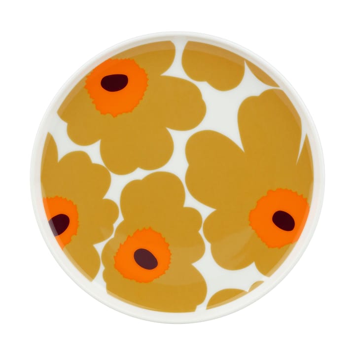 Unikko Teller Ø20cm, Weiß Marimekko