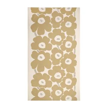 Unikko Tischdecke 140 x 250 cm - Beige-Silber-Weiß - Marimekko