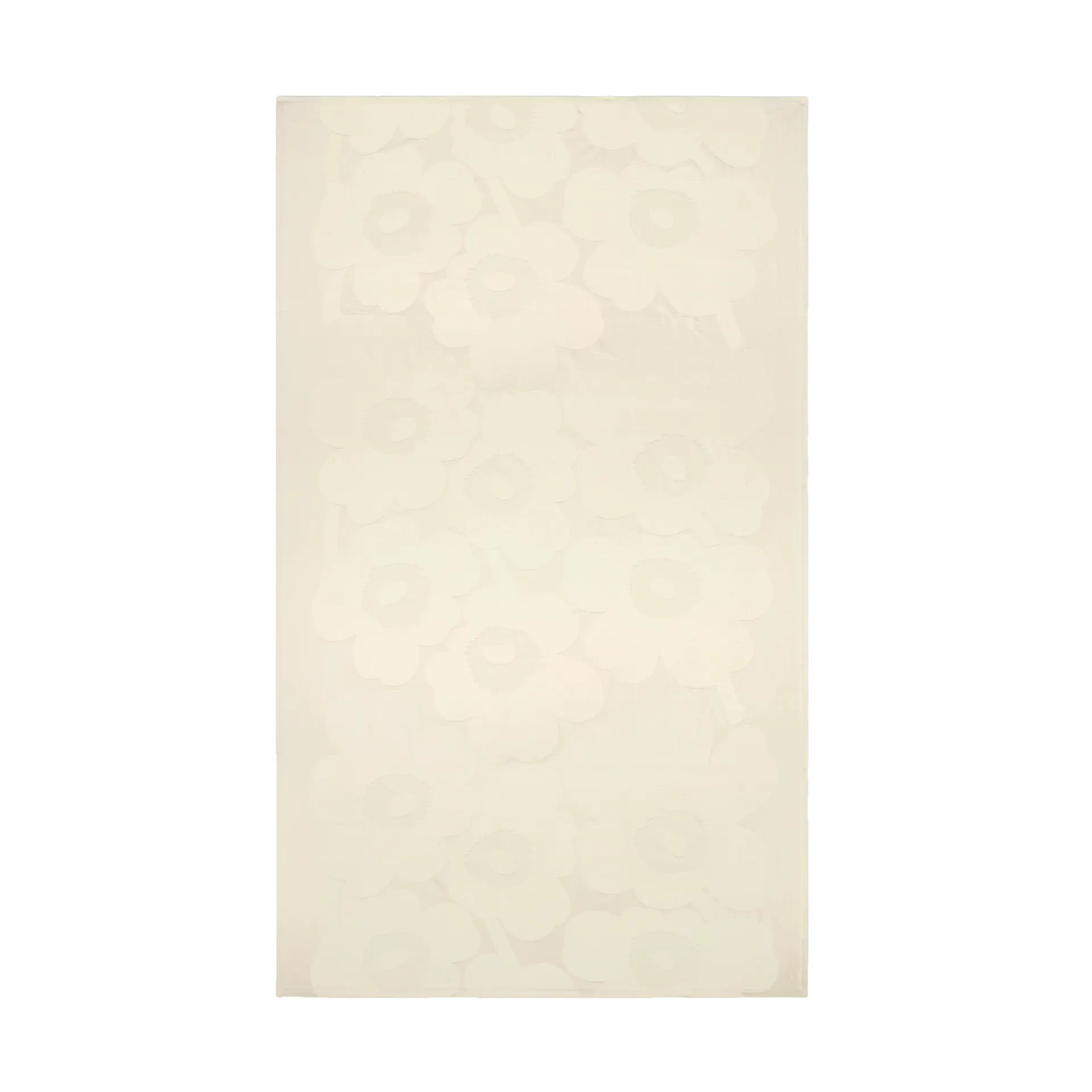 Unikko Tischdecke 140 x 250 cm, White-off white Marimekko