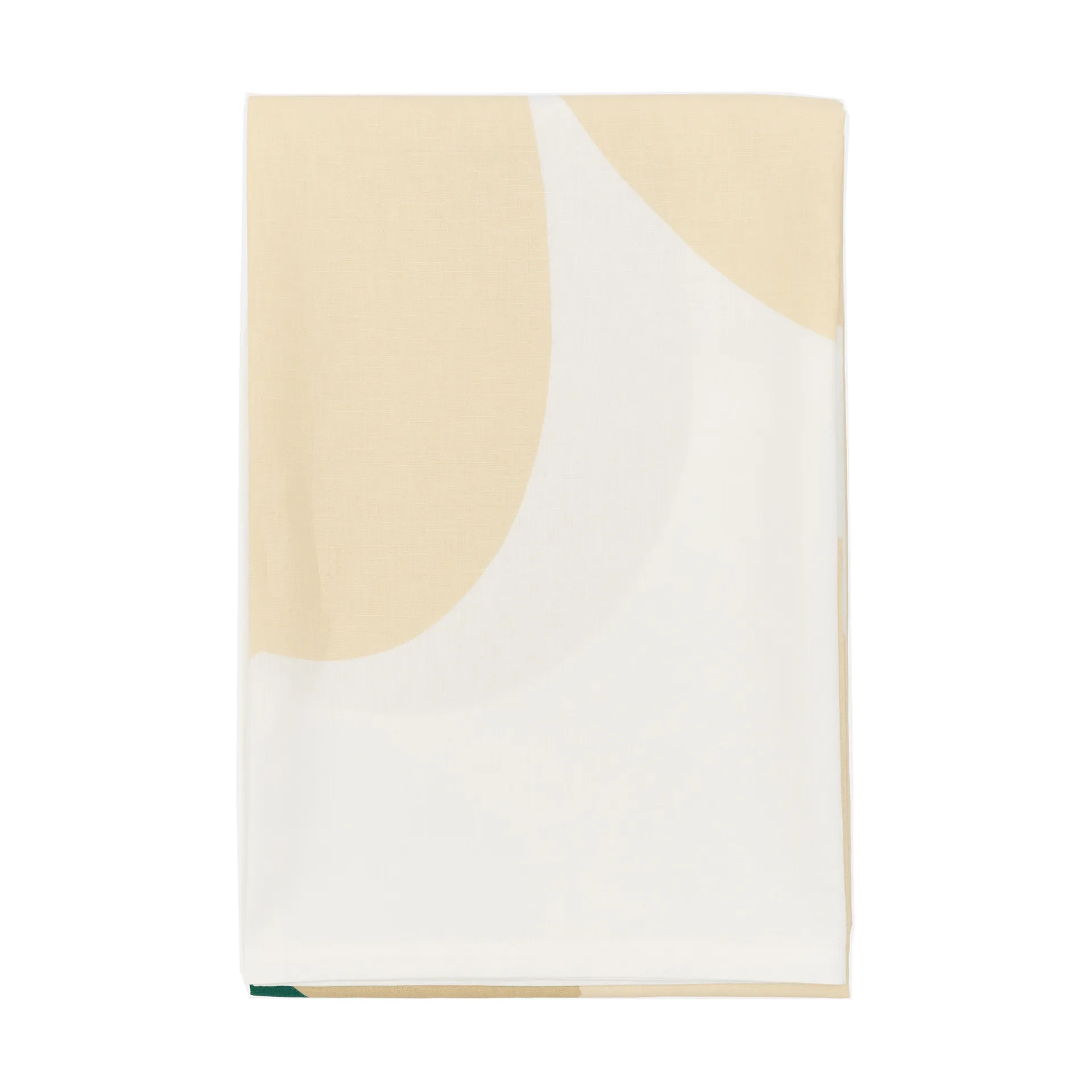 Unikko Tischdecke, White-hay-sand-emerald Marimekko
