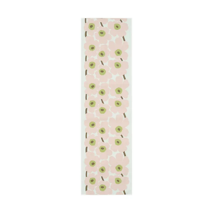 Unikko Tischläufer 45x140 cm - Off white-pink-pear-sand - Marimekko