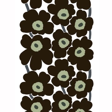 Unikko Wachstuch-Tischdecke - Schwarz - Marimekko