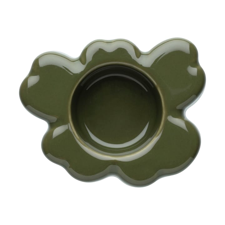 Unikko Windlicht 3x10 cm - Harvest green - Marimekko