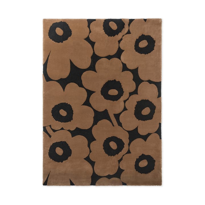 Unikko Wollteppich - Beige, 140x200 cm - Marimekko