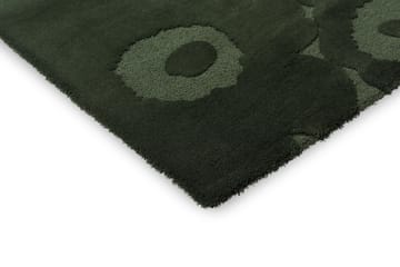 Unikko Wollteppich - Dark Green, 140x200 cm - Marimekko