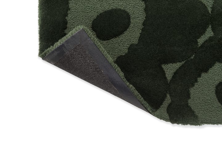 Unikko Wollteppich - Dark Green, 170x240 cm - Marimekko