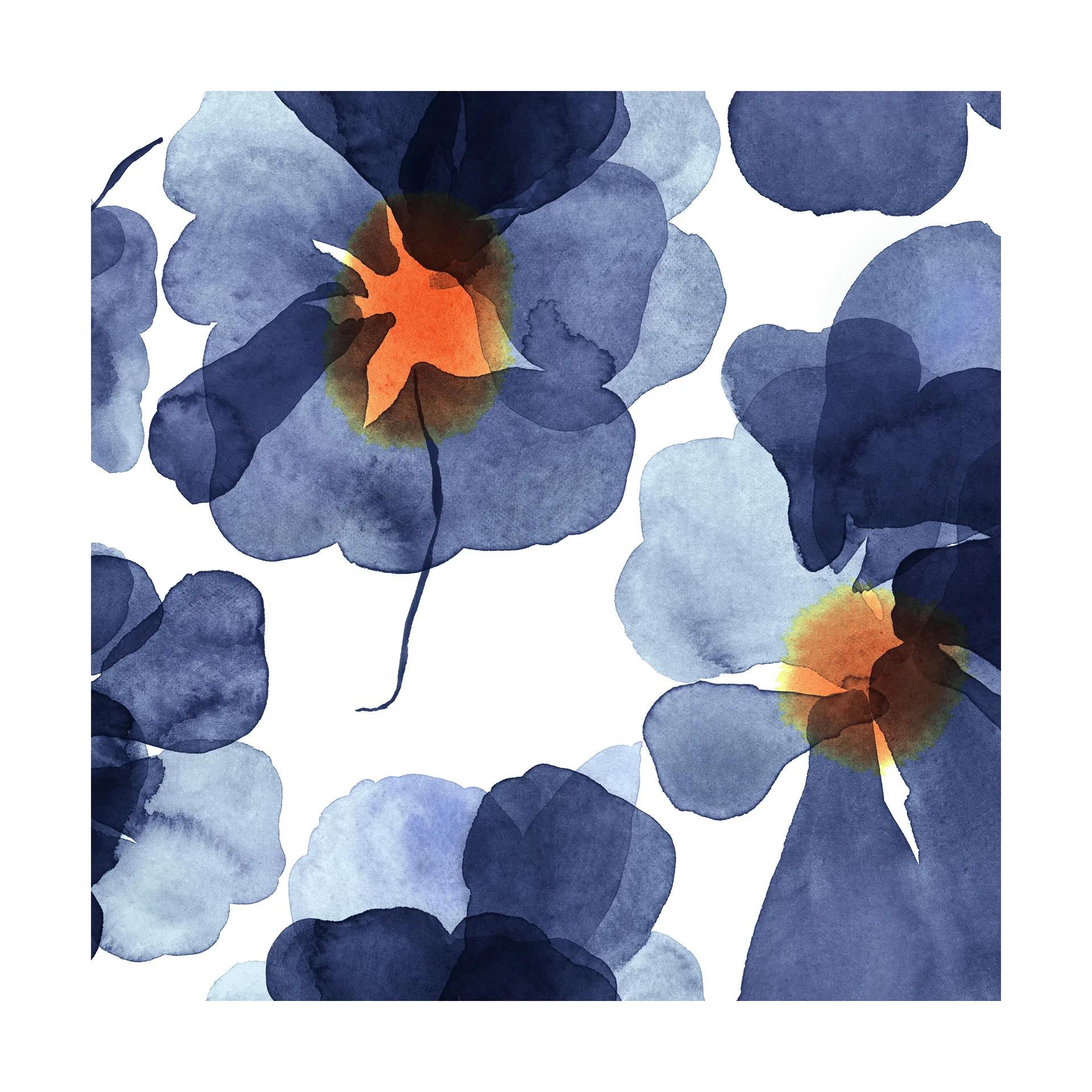 Valsso Serviette 33x33 cm 20er Pack, Blue Marimekko