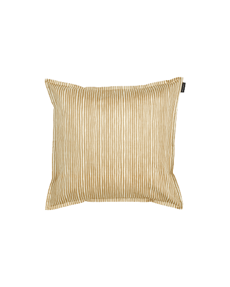 Varvunraita Kissenbezug 40x40 cm, Gold Marimekko