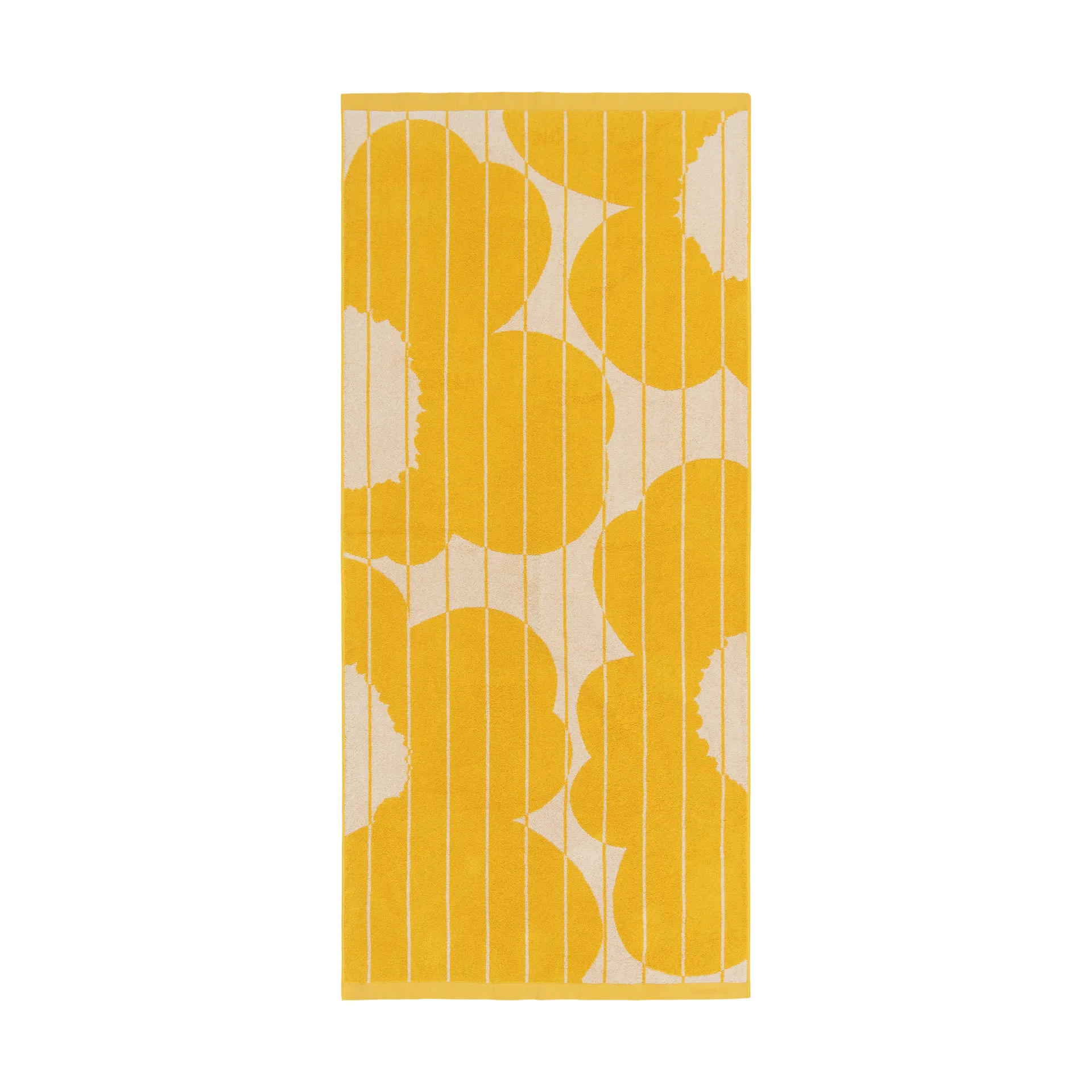 Vesi Unikko Badetuch 70x150 cm, Spring yellow-ecru Marimekko