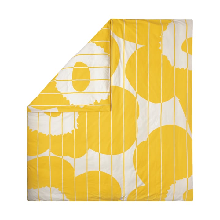 Vesi Unikko Deckenbezug 220x240 cm, Spring yellow-ecru Marimekko