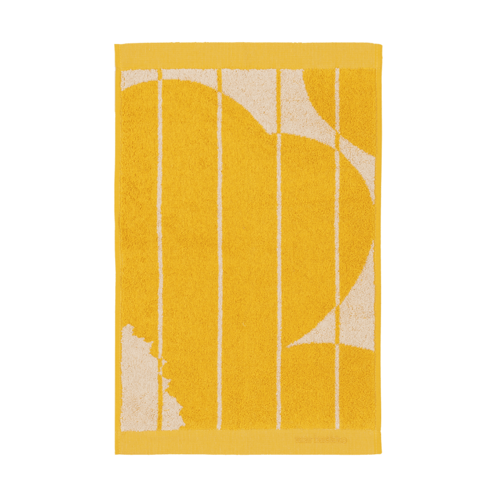 Vesi Unikko Gästehandtuch 30x50 cm, Spring yellow-ecru Marimekko