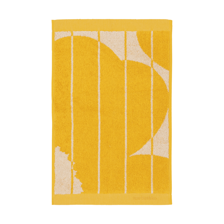 Vesi Unikko Gästehandtuch 30x50 cm - Spring yellow-ecru - Marimekko