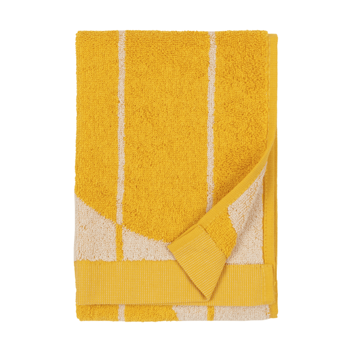 Vesi Unikko Gästehandtuch 30x50 cm - Spring yellow-ecru - Marimekko