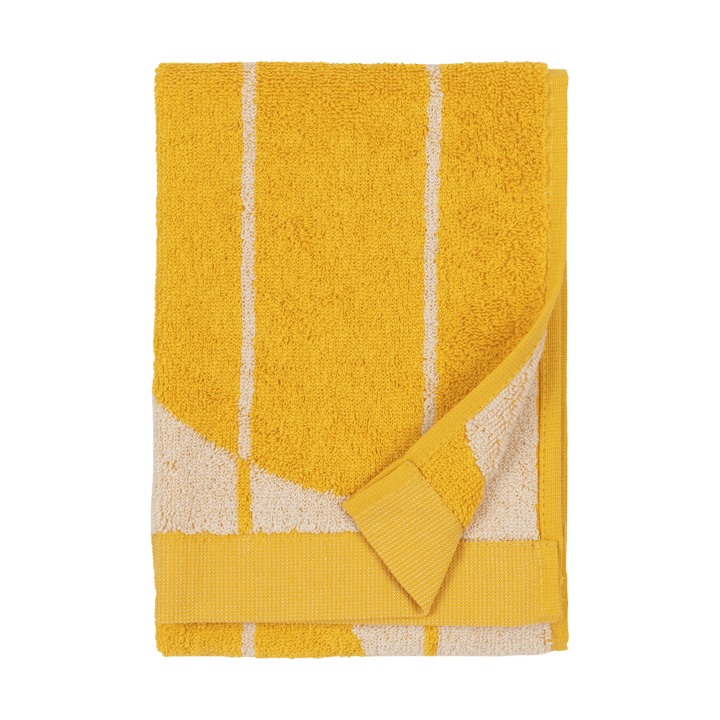 Vesi Unikko Gästehandtuch 30x50 cm, Spring yellow-ecru Marimekko