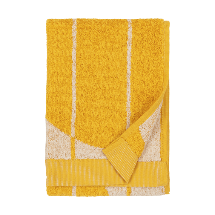 Vesi Unikko Gästehandtuch 30x50 cm - Spring yellow-ecru - Marimekko