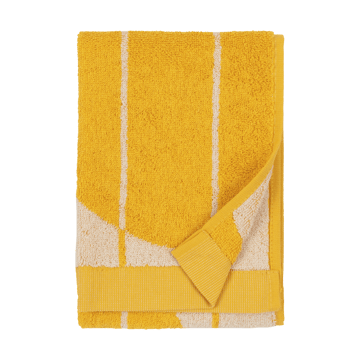 Vesi Unikko Gästehandtuch 30x50 cm - Spring yellow-ecru - Marimekko