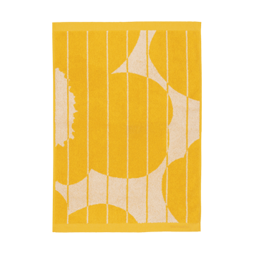 Vesi Unikko Handtuch 50x70 cm - Spring yellow-ecru - Marimekko