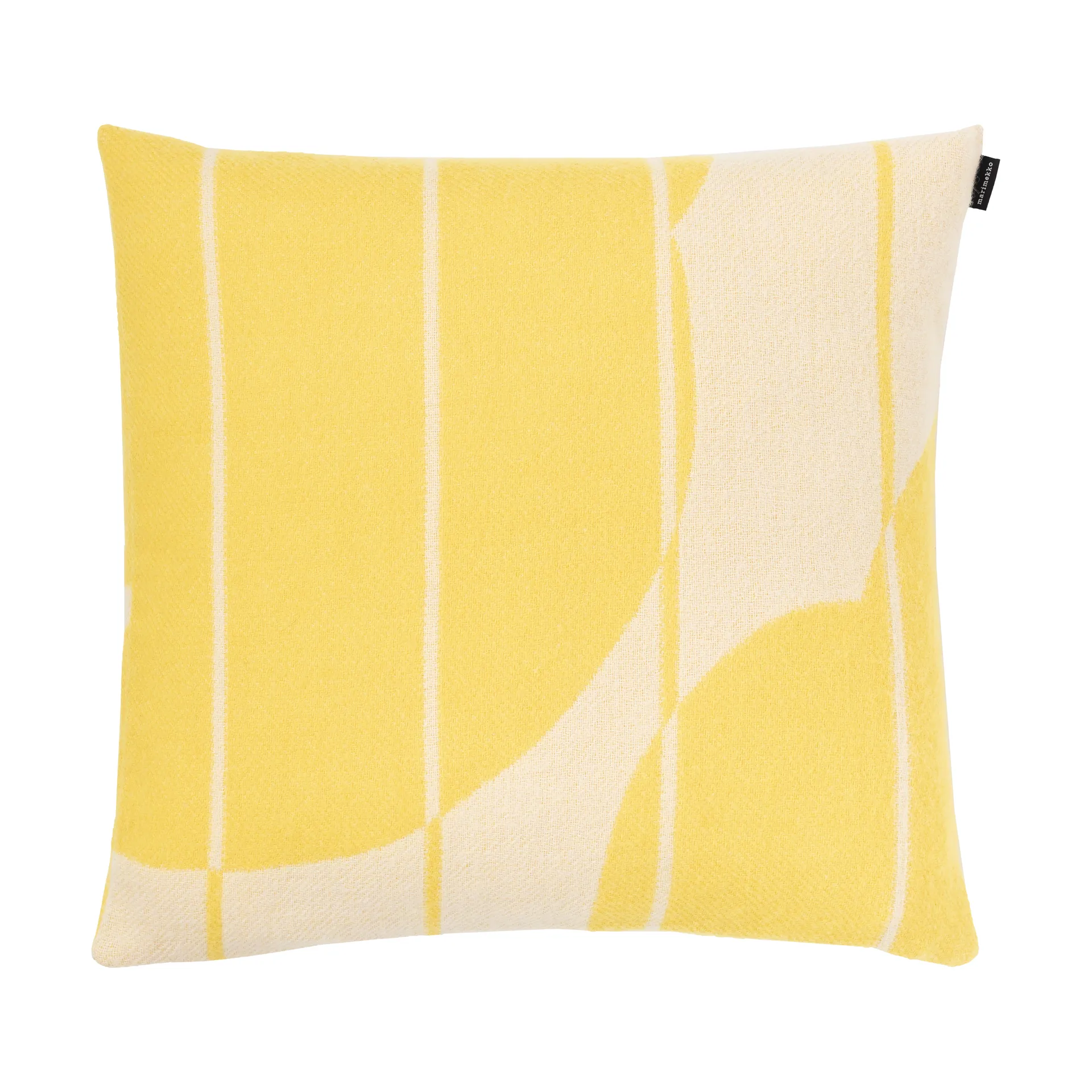 Vesi Unikko Kissenbezug Wolle 50x50 cm, Spring yellow-ecru Marimekko