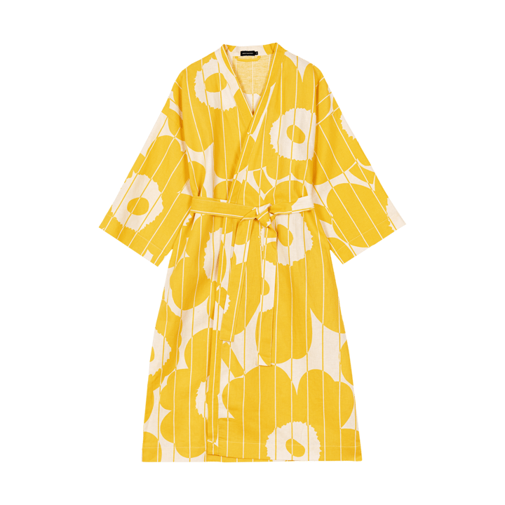 Vesi Unikko Morgenmantel L/XL, Spring yellow-ecru Marimekko