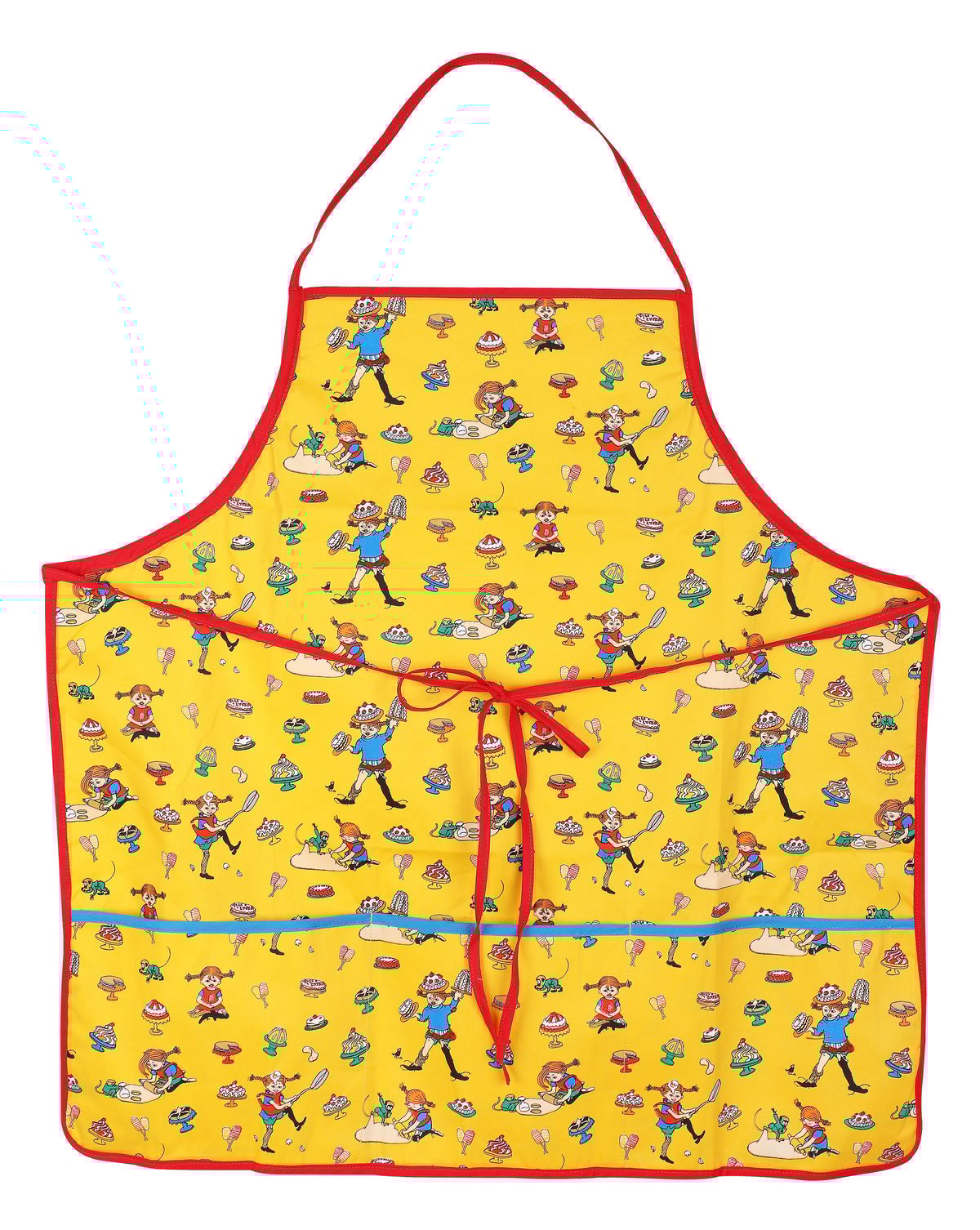 Martinex Pippi backt Schürze Erwachsene 70x70 cm Gelb