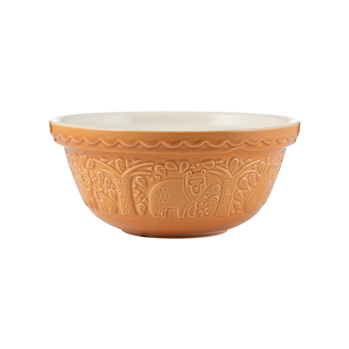 Mason Cash In the Forest Mix Schale Bear S24 Ø24 cm Ochre