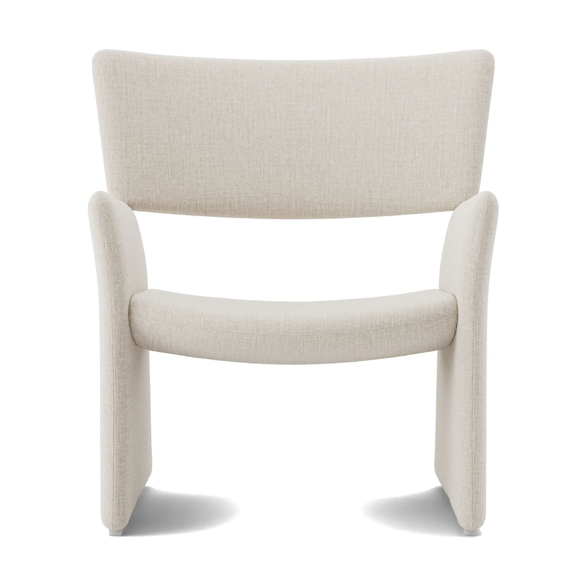 Crown Easy Chair Sessel, Linara 05 Porridge Massproductions