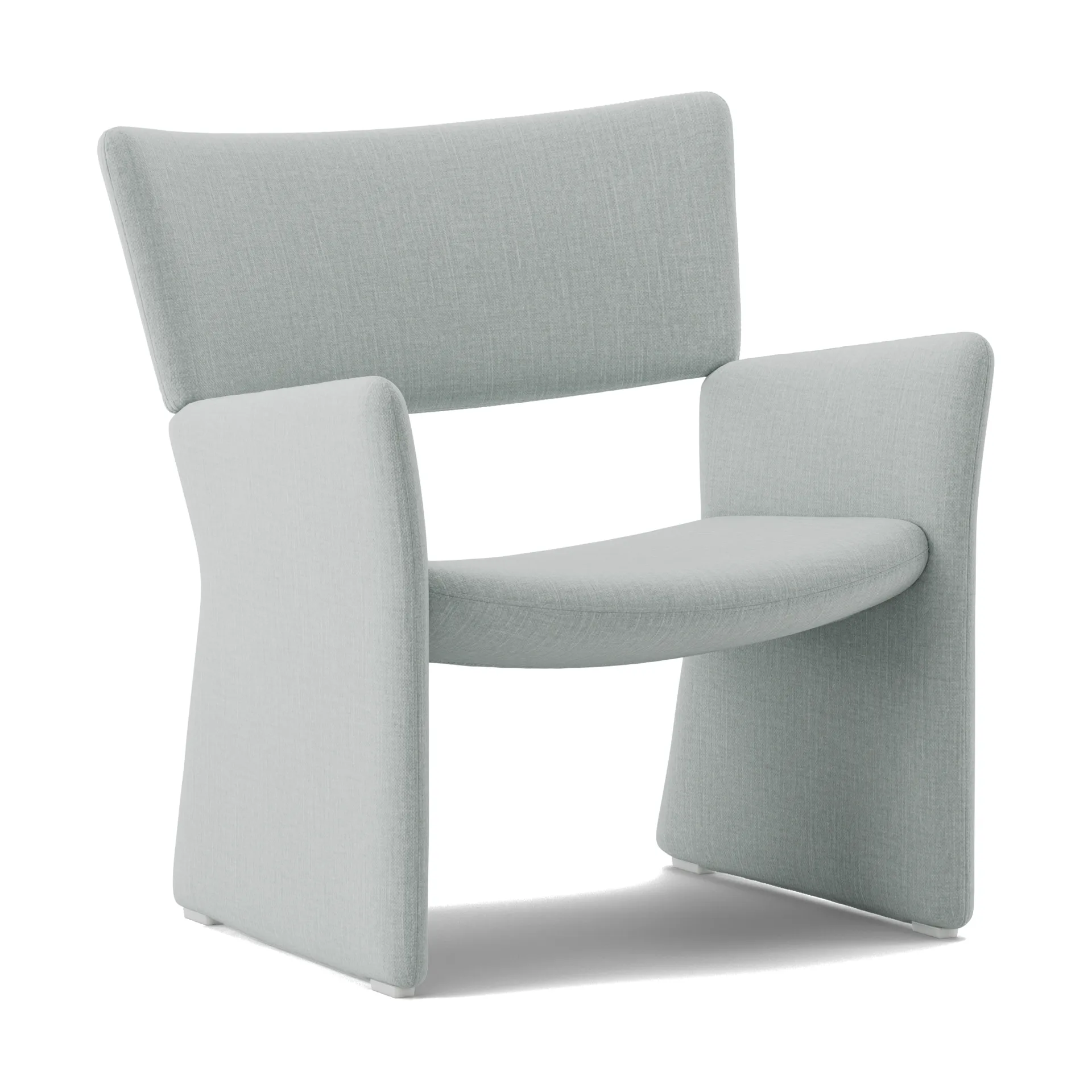 Crown Easy Chair Sessel, Linara 253 Swedish Grey Massproductions