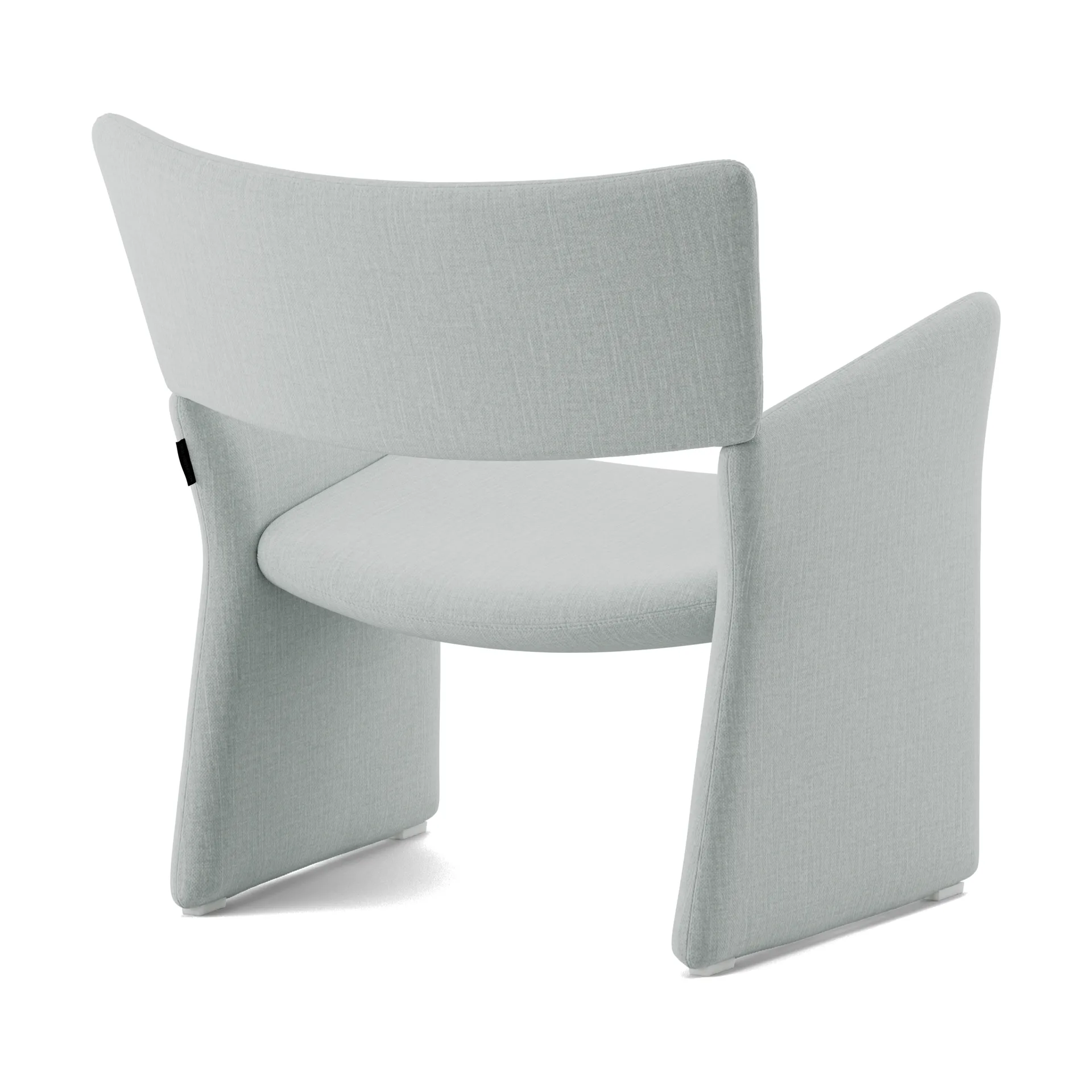 Crown Easy Chair Sessel, Linara 253 Swedish Grey Massproductions