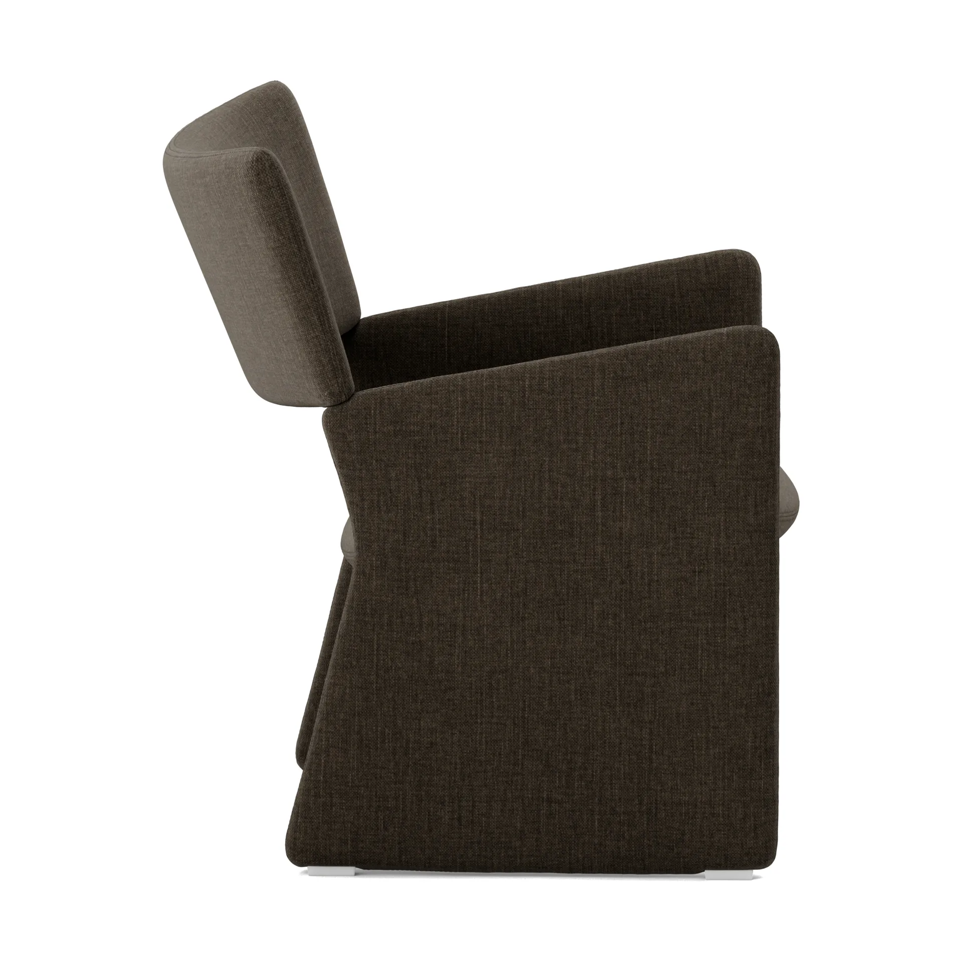 Crown Easy Chair Sessel, Linara 90 Espresso Massproductions