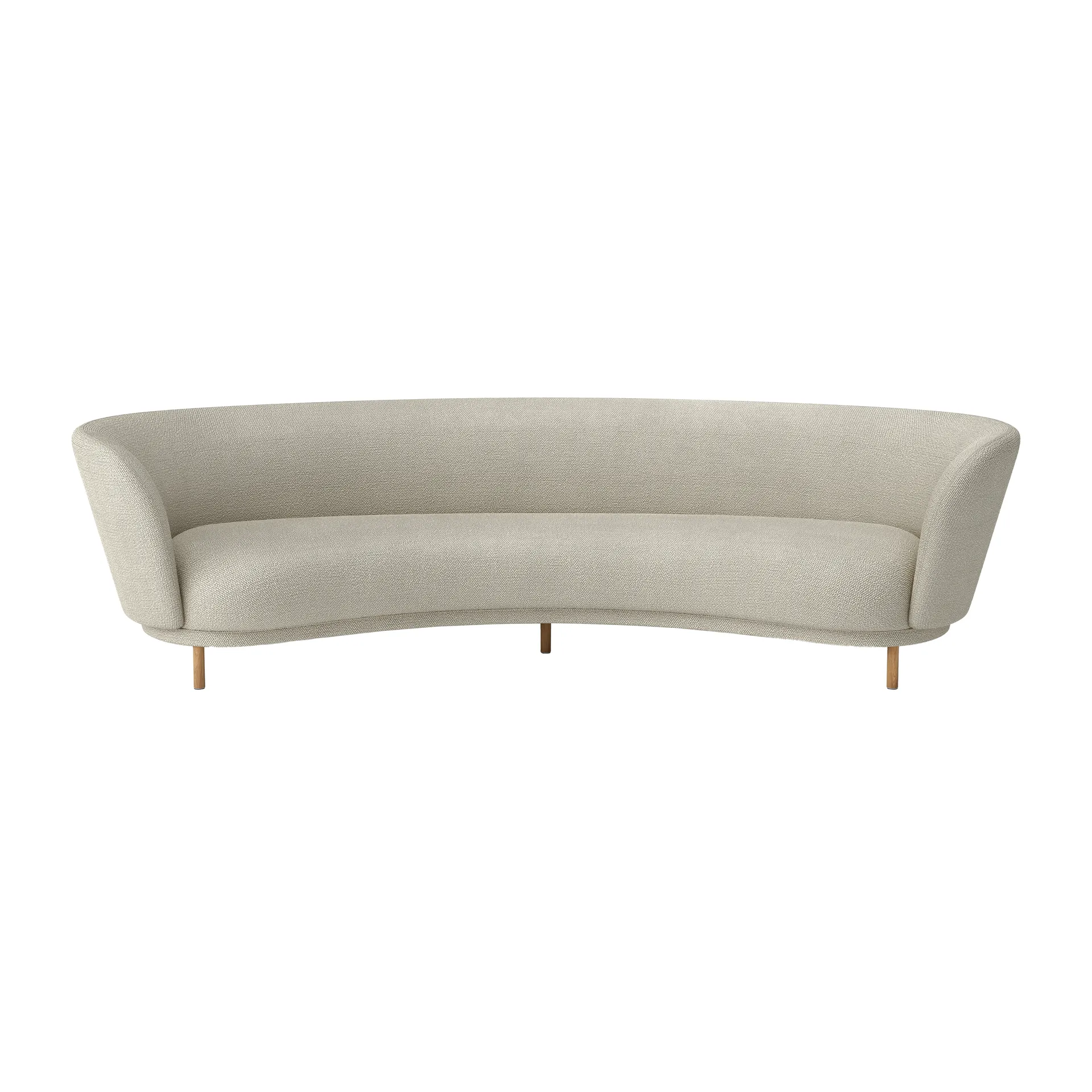 Dandy 4-Sitzer Sofa, Eiche-Sacho Safire 007 Massproductions